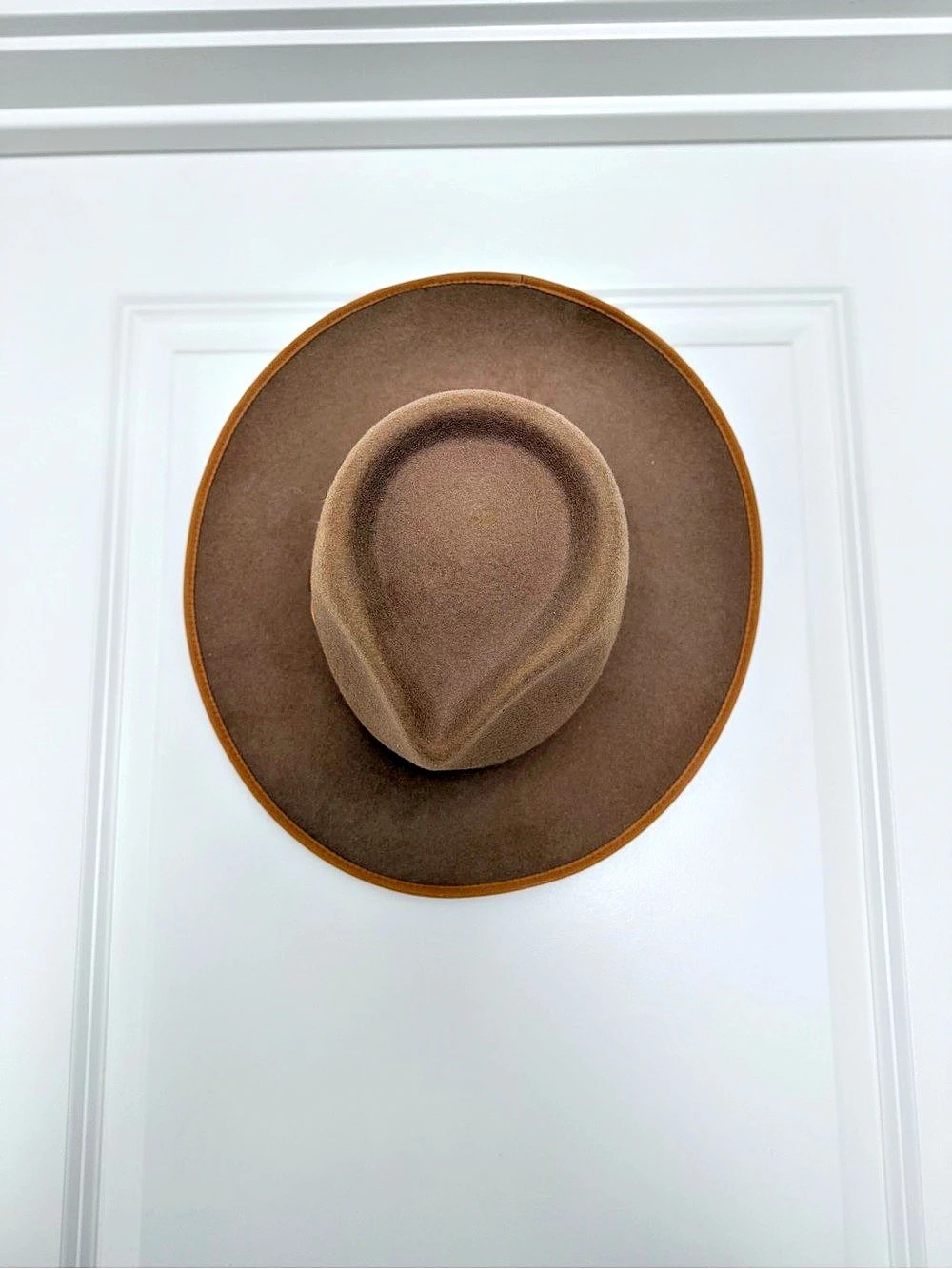 GIGI PIP Monroe Rancher Fedora Hat Brown